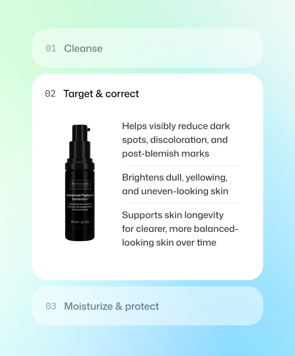 Advanced Pigment Correct Regimen order detail