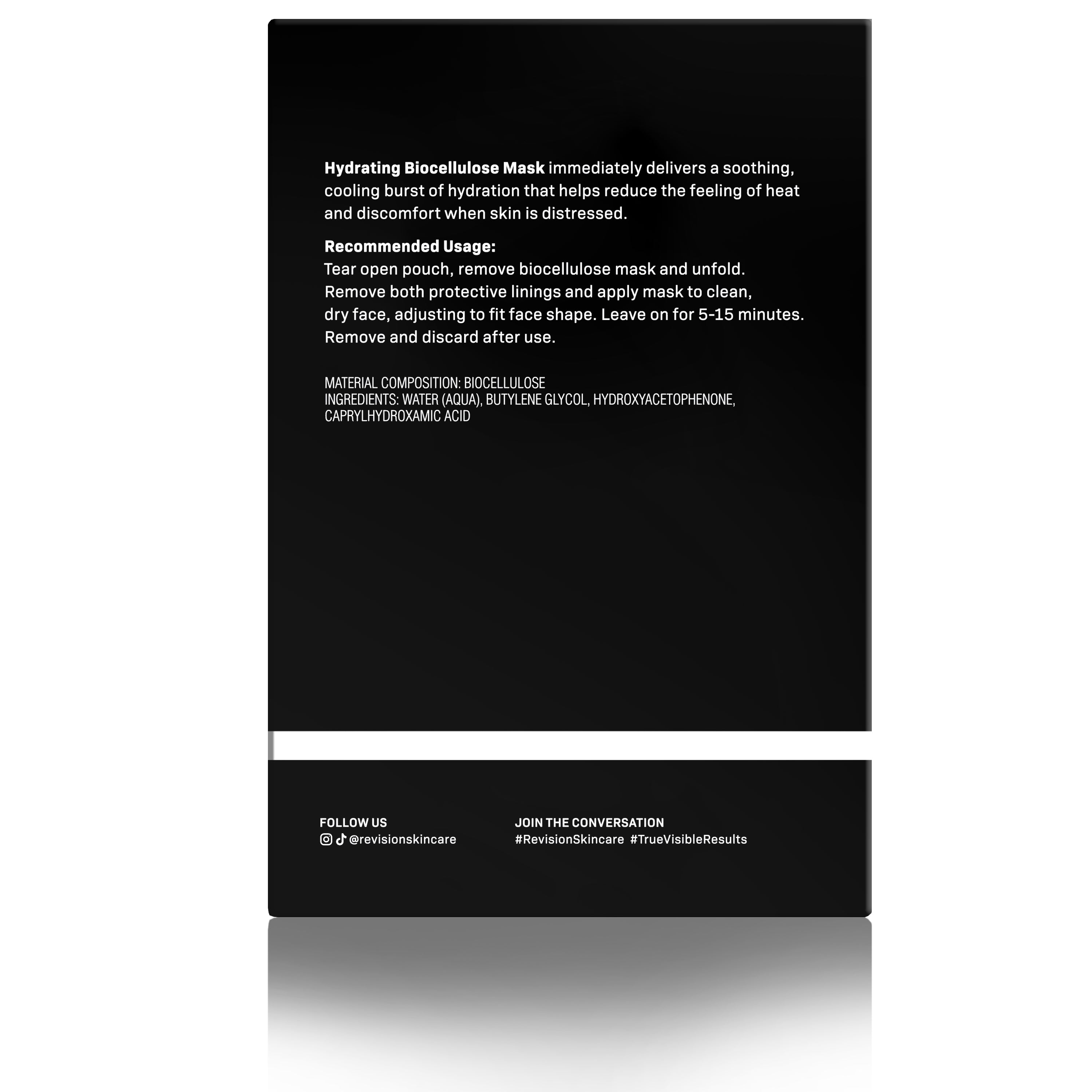 Revision Hydrating Biocellulose Mask 6 Masks