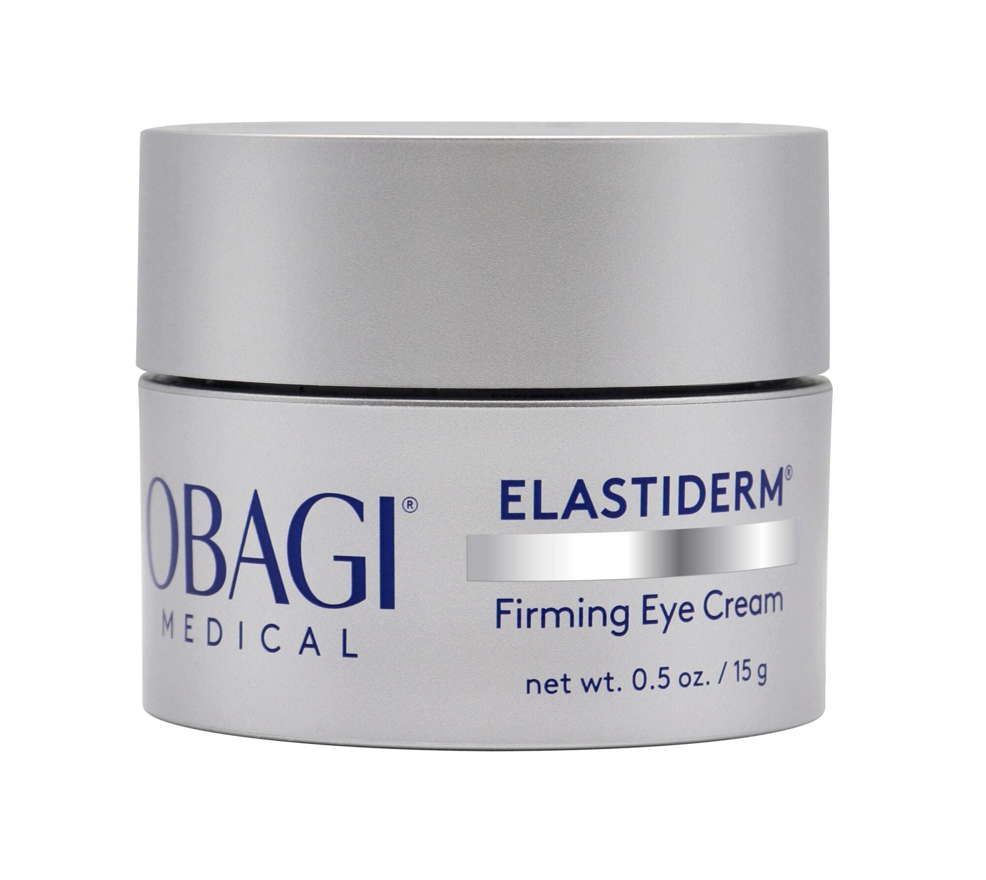 Obagi ELASTIDERM® Firming Eye Cream with Bi-Mineral Contour Complex™ to reduce fine lines, wrinkles, and crepey skin around the eyes