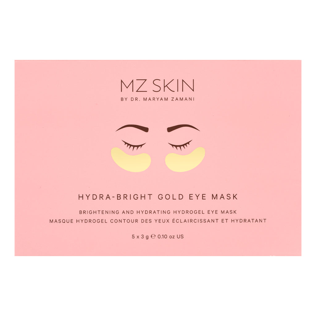 MZ Skin Hydra-Bright Gold Eye Treatment Mask Box of 5