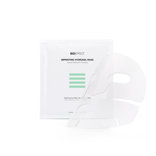 BIOEFFECT hydrogel mask packaging on a white background